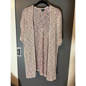 Torrid size 2 pink kimono cardigan sweater